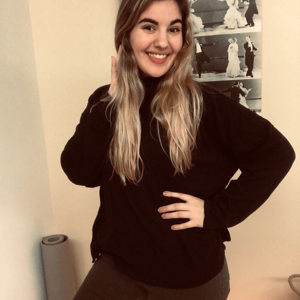 Talbots turtleneck 100% cotton